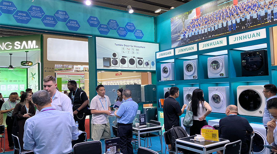 廣交會(huì)新老朋友齊聚，金環(huán)電器展位人氣旺