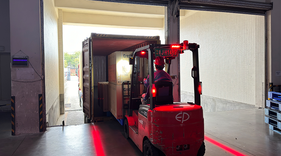 衣物烘干機(jī)出貨英國(guó)，開啟合作新篇