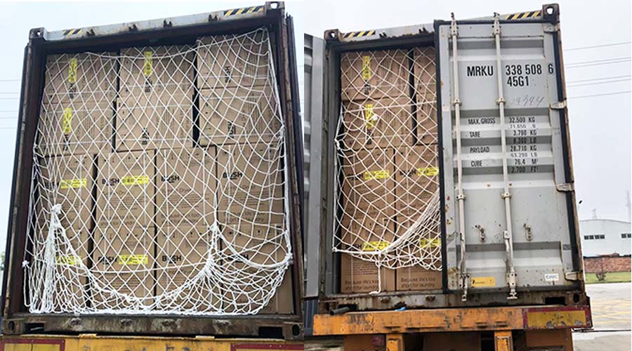 4月首發(fā)！英國(guó)客戶Argos滾筒衣服烘干機(jī)完成裝柜發(fā)貨