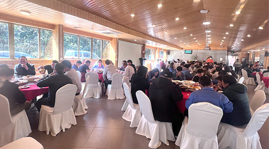 金環(huán)電器開工宴！吃飽喝足加油干迎戰(zhàn)2023！