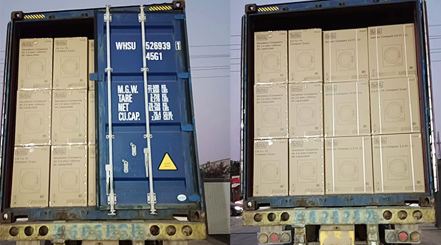 不分晝夜！完成客戶滾筒衣服烘干機(jī)發(fā)貨是職責(zé)所在