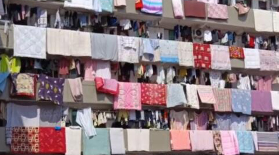 學(xué)?，F(xiàn)曬被大場面！滾筒衣服烘干機(jī)即烘即干大件棉被 便捷好用