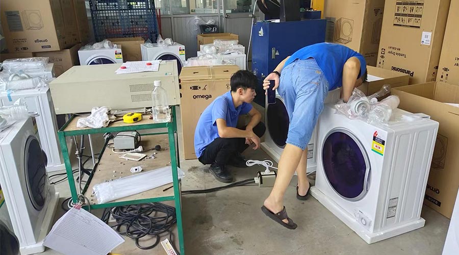 驗(yàn)貨省心省力！澳洲omega客戶稱贊衣物烘干機(jī)代工質(zhì)量高