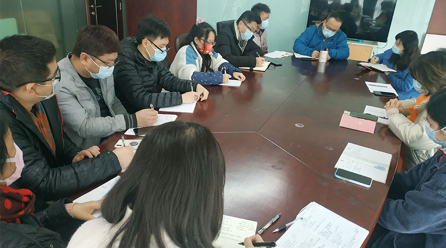 開工大吉！金環(huán)電器組織銷售部門召開動員大會