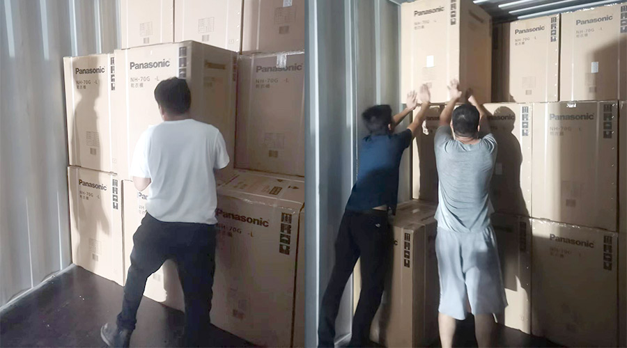 出貨速度！金環(huán)電器順利完成松下客戶的衣物烘干機(jī)出貨
