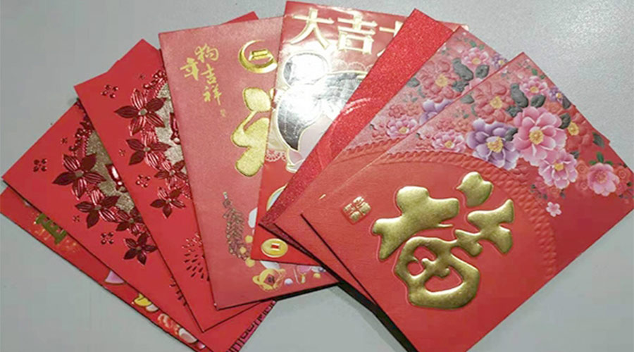 開工好彩頭！金環(huán)電器銷售部為員工派發(fā)開工紅包！