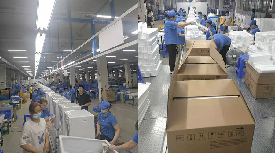 效率保證！金環(huán)電器高效完成英國(guó)Argos客戶衣物烘干機(jī)生產(chǎn)