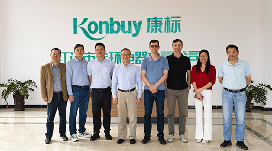 新項目對接！客戶伊萊克斯親臨金環(huán)電器參觀指導