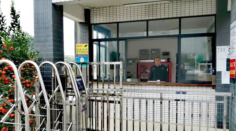 擔(dān)當(dāng)與責(zé)任！金環(huán)電器保安春節(jié)堅守崗位